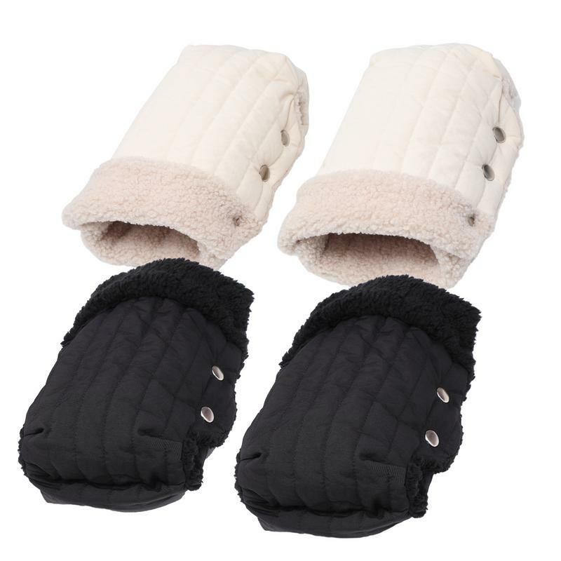 Stroller Gloves Anti Freeze Stroller Gloves Windproof Hand Warmer Muff Water Resistant Warmer Gift for Baby Stroller Accessory