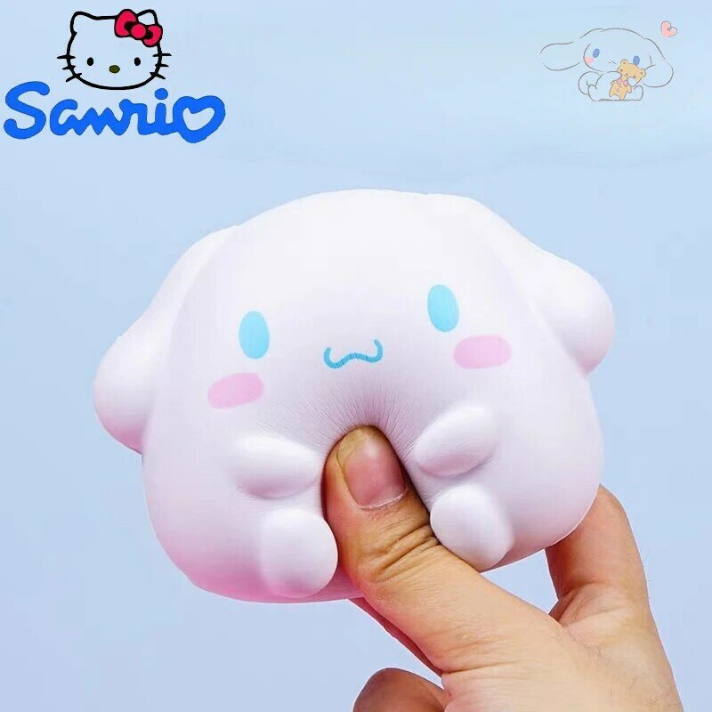Sanrio Decompression Toys Kawaii Kt Kuromi Spotify Premium Toys Cinnamoroll My Melody Stress Relief Hand Pinch Ball Adult Gift