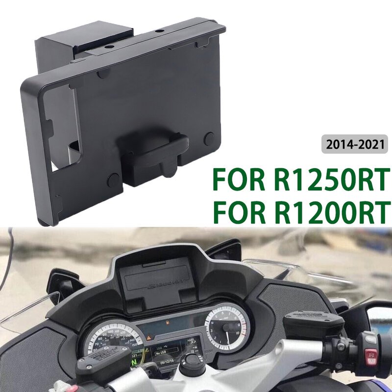 2014-2021 untuk BMW R1200RT R1250RT Braket Navigasi GPS Navigator USB Pengisi Daya Pemegang Navigasi Telepon R 1200 1250 RT