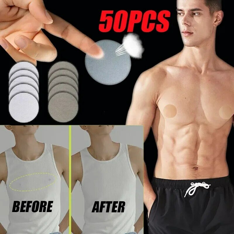 Heren Tepel Cover Wegwerp Onzichtbare Shirts Panty Pak Anti-Uitstulping Tepel Sticker Zacht Ademend Waterdicht Voor Mannen