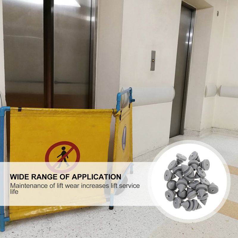 Paraurti con tappo in gomma anticollisione per riparazione schermo trasparente adesivo per ascensore per ante dell'armadio