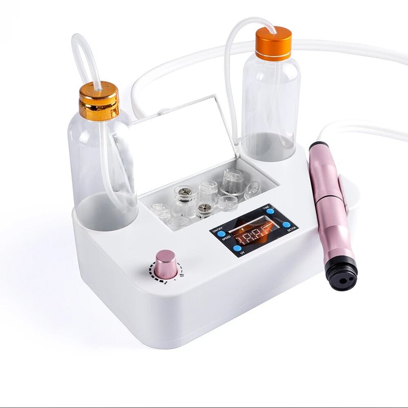 Máquina portátil de inyección de agua con pulverizador, dispositivo de belleza con chorro de oxígeno, limpieza de espinillas, rejuvenecimiento de la piel, herramientas de cuidado Facial
