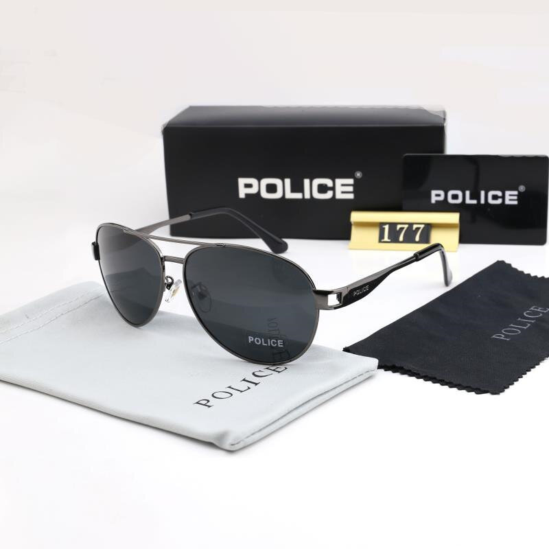 Neue Polizei Männer polarisierte Sonnenbrille Reit brille Kröte Brille Outdoor-Brille