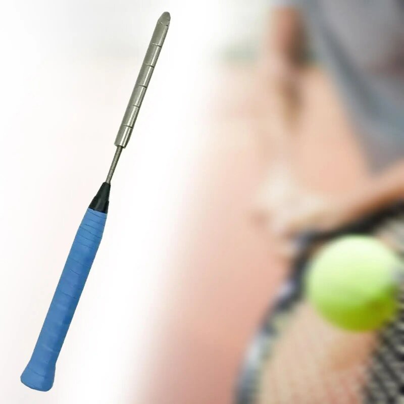 Raquete De Treinamento De Badminton Com Bloco De Peso Removível, Force Trainer, Prática De Swing, Velocidade Do Impacto Do Ponto