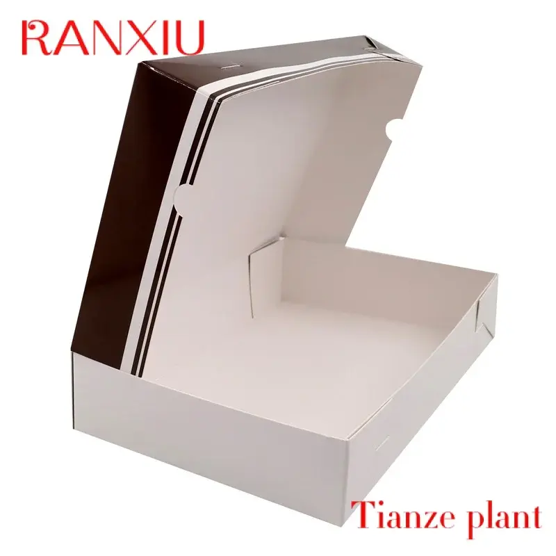 Custom logo luxury cardboard Magnetic folding gift box with ribbon closure
