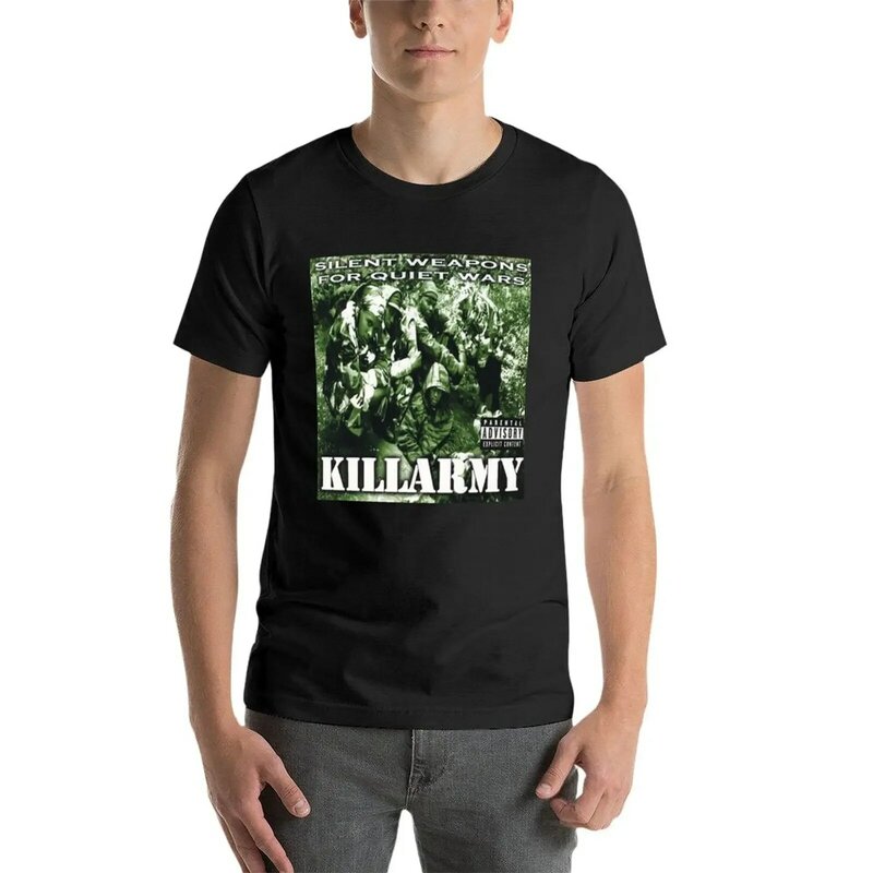 Kill army T-Shirt süße Kleidung Anime Kleidung Tops Herren T-Shirt
