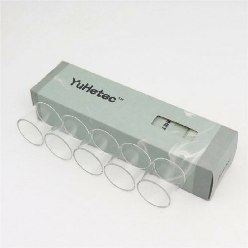 YUHETEC-tubo de vidrio de 5 piezas para Millennium MTL RTA, 22mm, 4ml, accesorios de tanque recto de repuesto