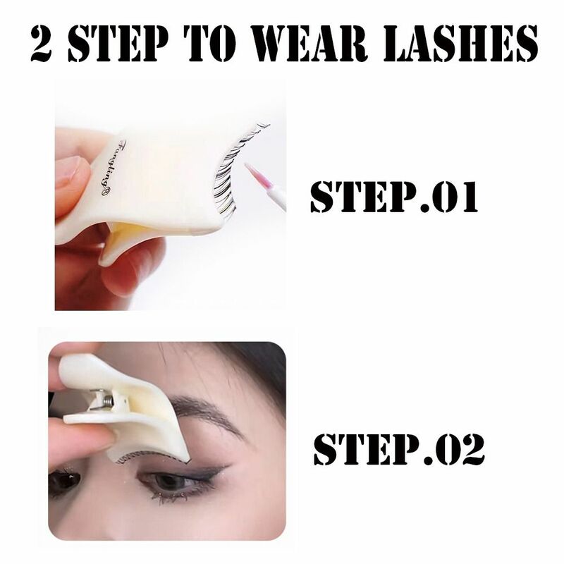 Mascara Eyelash Clip Apply Tweezers to Wear Eyelashes Only One Seconds Mini Eyelash Applicator False Eyelash Applicator