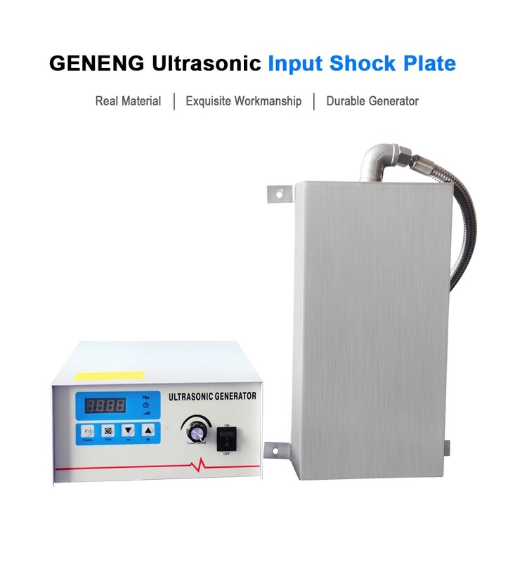 Suspended ultrasonic cleaning machine 40KHZ/28KHZ ultrasonic vibration plate input vibration box cleaning tank vibration plate
