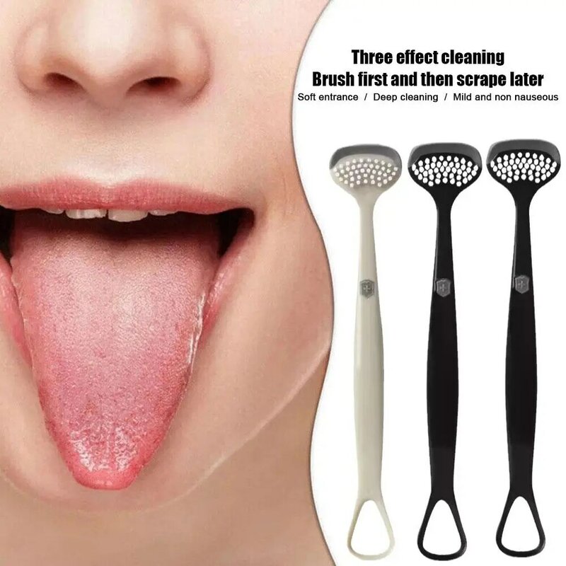 Raspador de lengua de silicona suave, cepillo de lengua, limpiador de lengua de limpieza Oral, cepillos de superficie, aliento X5n0