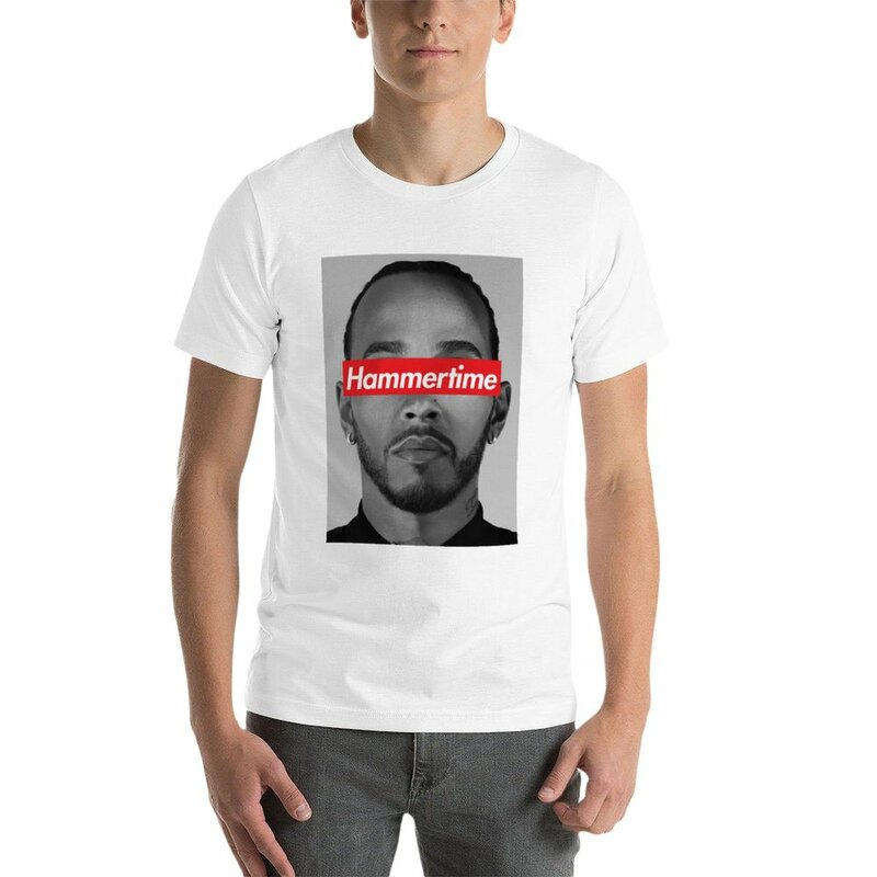 Nowy Hamilton (zdjęcie) t-shirt kawaii ubrania oversize t-shirty krótkie zwykły biały t-shirty męskie
