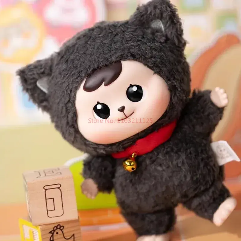 Kotak buta seri Hugging Bao-Ao asli baru mainan boneka figur beruang kecil mewah mainan kotak misteri dekorasi boneka lucu selebriti Internet