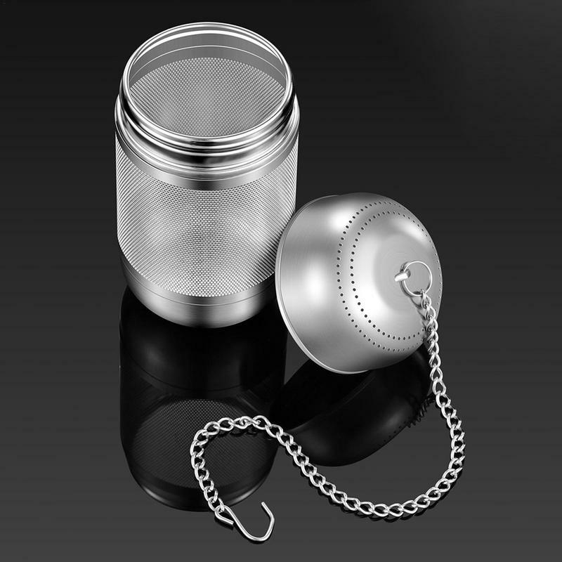 Stainless Steel Tea Infuser Tea Leaves Spices Seasoning Ball Strainer Teapot Fine Mesh Coffee Filter Teaware Kitchen Accessories