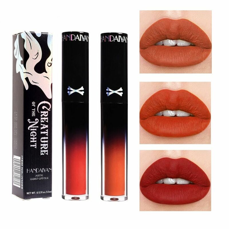 Rouge à lèvres imperméable style gothique pour femmes, hydratant, 256, sexy, Jules gloss, document populaire