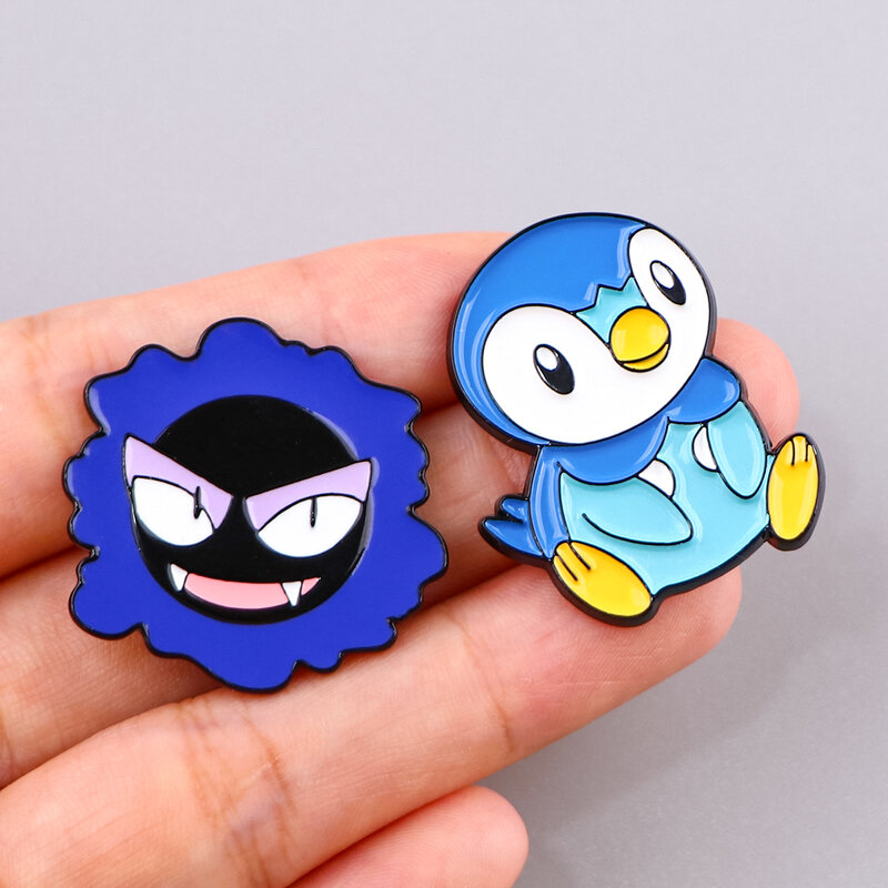 Cute Enamel Pin Anime Figures Brooches Bag Lapel Pin Badges on Backpack Decorative Jewelry Gift