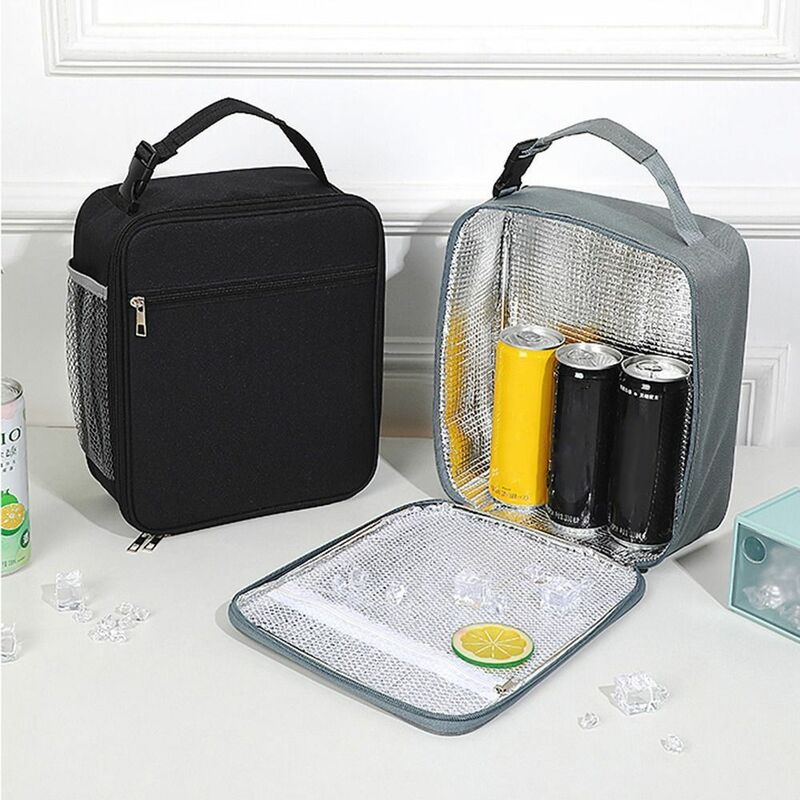 Многоразовый изолированный Ланч-бокс, Премиум водонепроницаемые вместительные мешки для еды, герметичная Портативная сумка для женщин