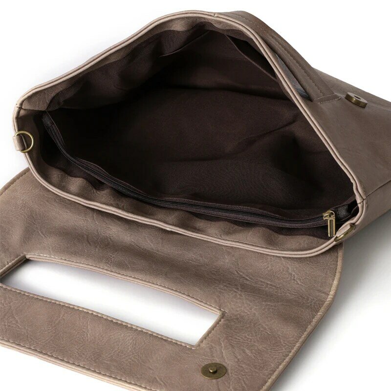 Moda damska koperta kopertówka torba na laptopa wysokiej jakości skórzane torby kurierskie dla kobiet Trend torebka torebka duża kopertówki damskie