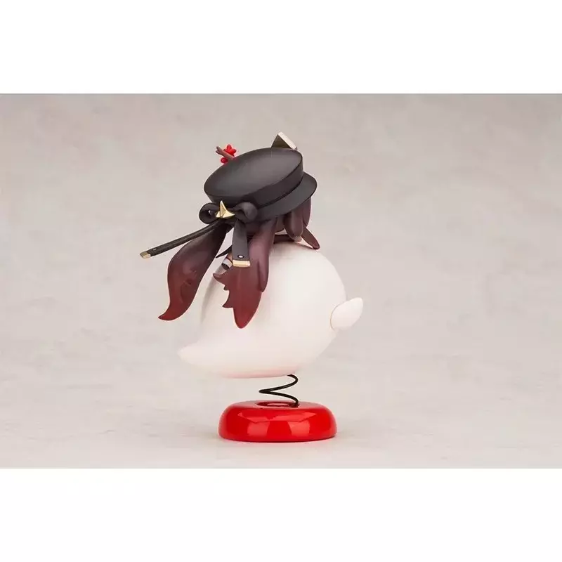 Genshin Impact Anime figuras de 10cm, Hu Tao, Serie Q de dibujos animados, modelo Grils, Pvc, estatua, muñeca, adorno, Colección, juguetes, regalo