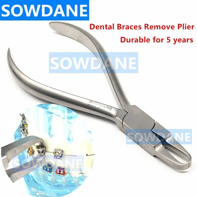 Pinza per ortodonzia dentale rimozione della pinza per staffa di rimozione del tutore, pinza per strumento dentale Weingart NITI Wire Back