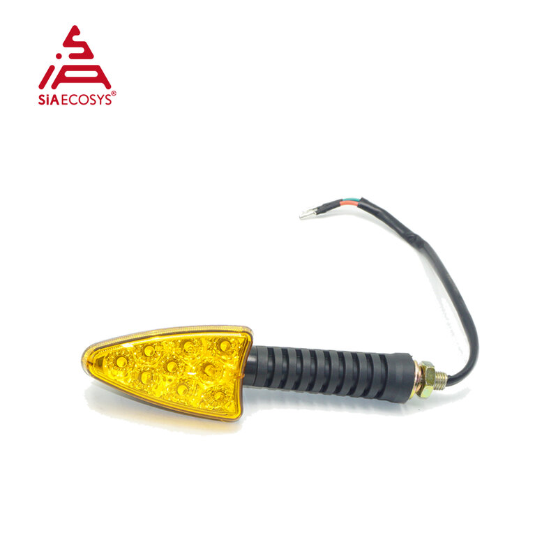 SIAECOSYS 12V Universal Motorcycle Turning Signal Lights LED Indicator for Scooter and Motorcycle Accessories