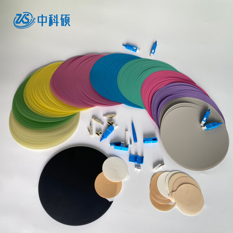 Factory direct sales cheap price Fiber Optic Diamond Polishing Films 50pcs/pack For Pigtails and gemstones polishing
