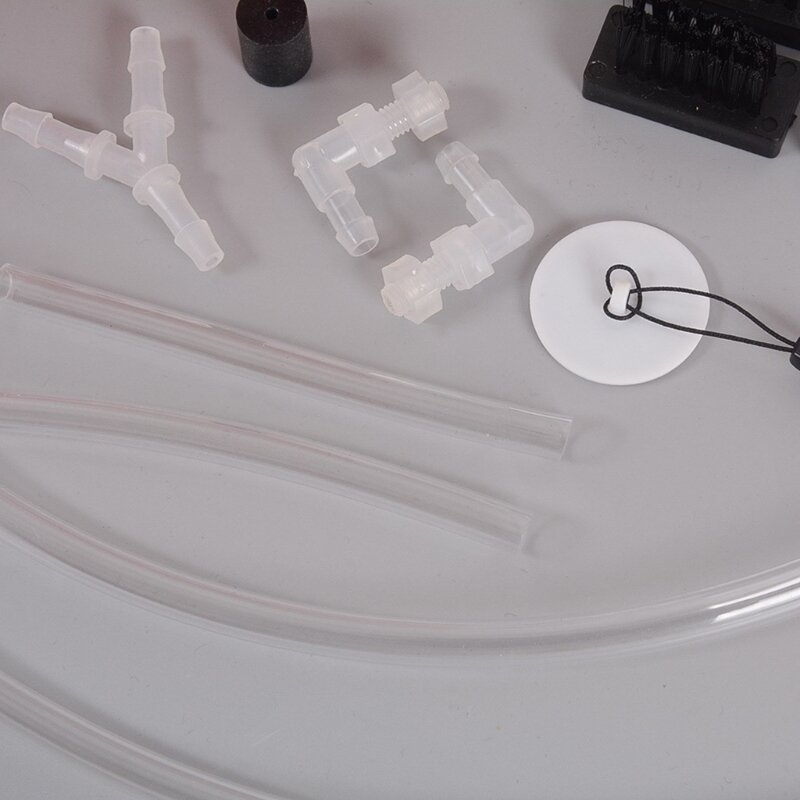 Set Mesin Penggosok Sikat Gigi Sikat Pembersih Rantai Sepeda Motor Plastik