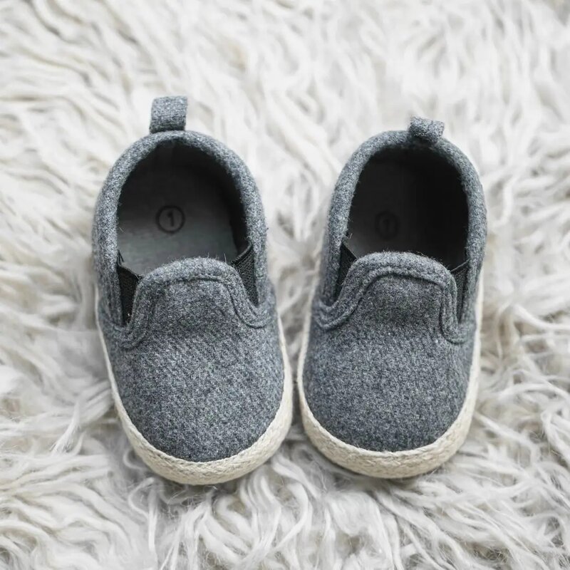 Fashion Unisex Baby Shoes Newborn Breathable Anti-slip Soft Cotton Bottom Toddler Shoes Baby Boy Sneakers