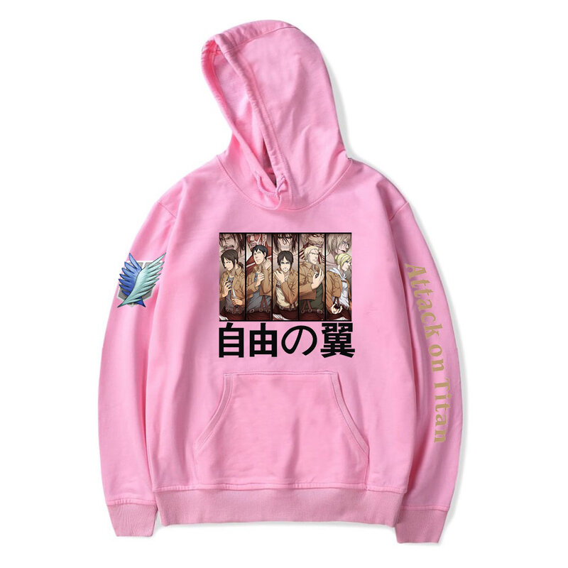Attack on TitanAnime  Movie hoodies men/women/ Spring/Autumn New Sale Fashion sweatshirts Attack on Titan hoody casual tops