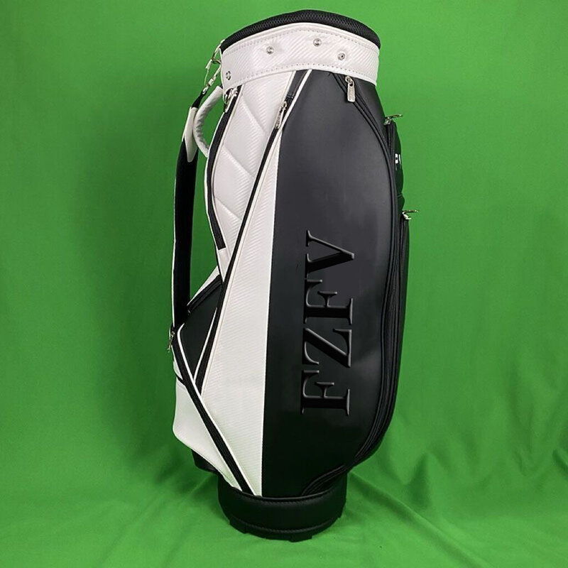 Golf Bag Men's And Women's Pu Waterproof, Lightweight And Durable Golf Sports Bag Single Shoulder Standard Golf Stand Bag