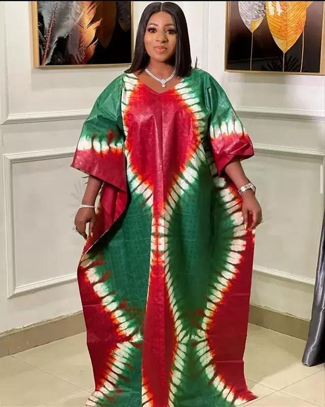 S-5XL sukienki afrykańskie dla kobiet wiosna lato afryka kobiety druk poliestrowy Plus rozmiar długa sukienka afrykańska afrykańskie ubrania