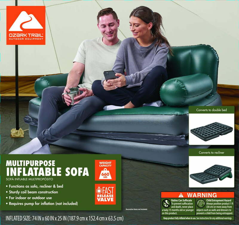 Ozark Trail Multi-Max 5-in-1 aufblasbare Luft couch