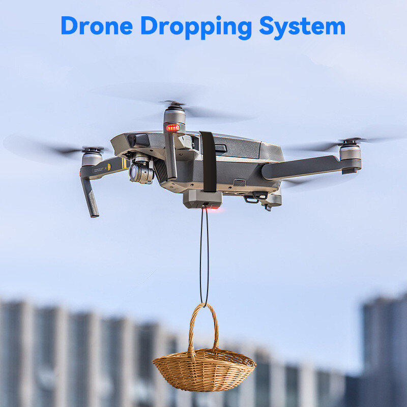 Sistema Airdrop para DJI Mavic 3/2 Zoom AIR 2 Mini 3/Mini 4 Pro Drone, cebo de pesca, anillo de boda, regalo, lanzador de rescate de vida