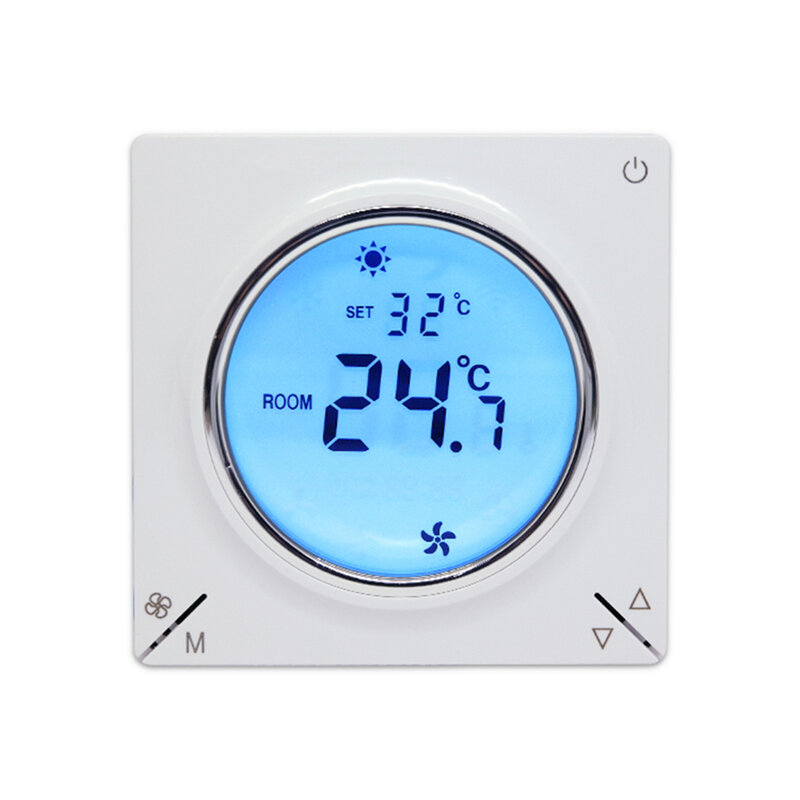 Inteligentny klimatyzator regulator temperatury ekran LCD termostaty klimatyzatora