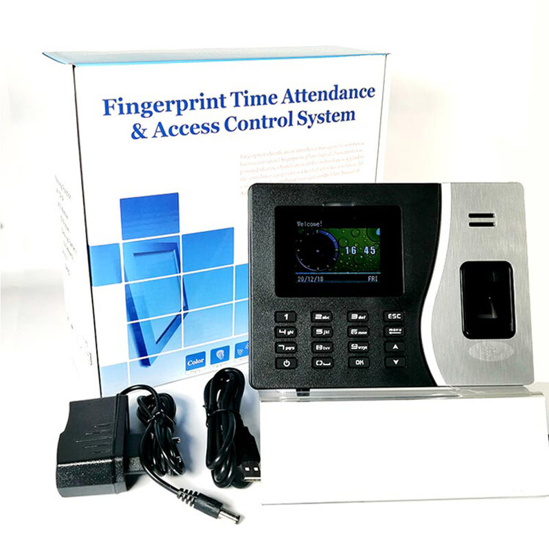 Gebaut-In Access Control Funktion Mit Wifi Und Optische Sensor Fingerprint, Id Karte, Passwort Anerkennung Terminal