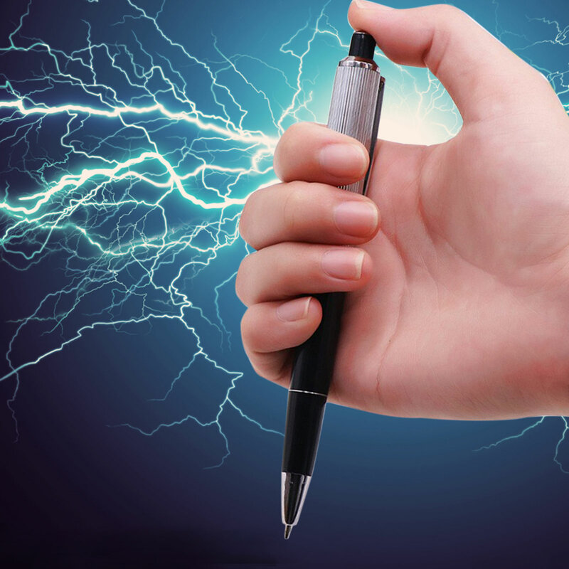 Joke Electric Shock Pen Hilarische Elektrische Shocking Pen Prank Spel | Prank Uw Vrienden Familie Nieuwigheid Elektrische Shocking Pennen