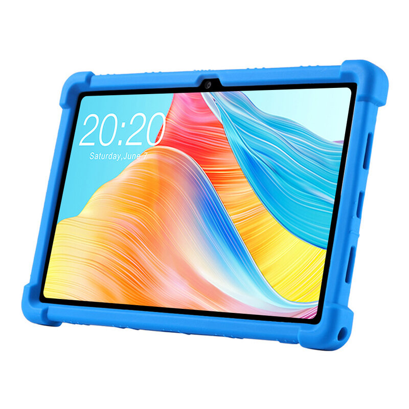 Sarung Tablet untuk Teclast M50/M50 Pro/M50 HD 10.1 inci pelindung dudukan silikon antiguncangan aman