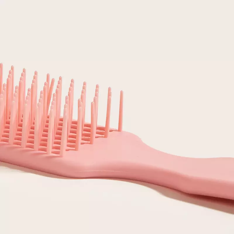 Detangling Scalp Massage Hair Comb, Escova de cabelo encaracolado, Detangler Hairbrush, Salon Barber Acessórios, Homens e Mulheres