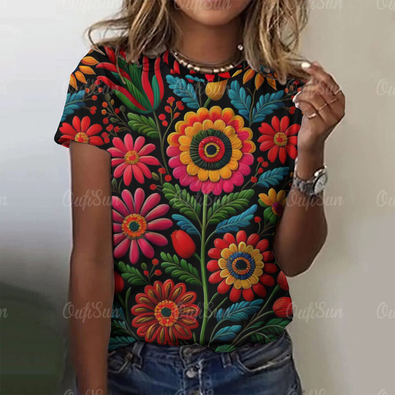Женская футболка с коротким рукавом и круглым вырезом, с принтом, повседневная, модная, в стиле Харадзюку