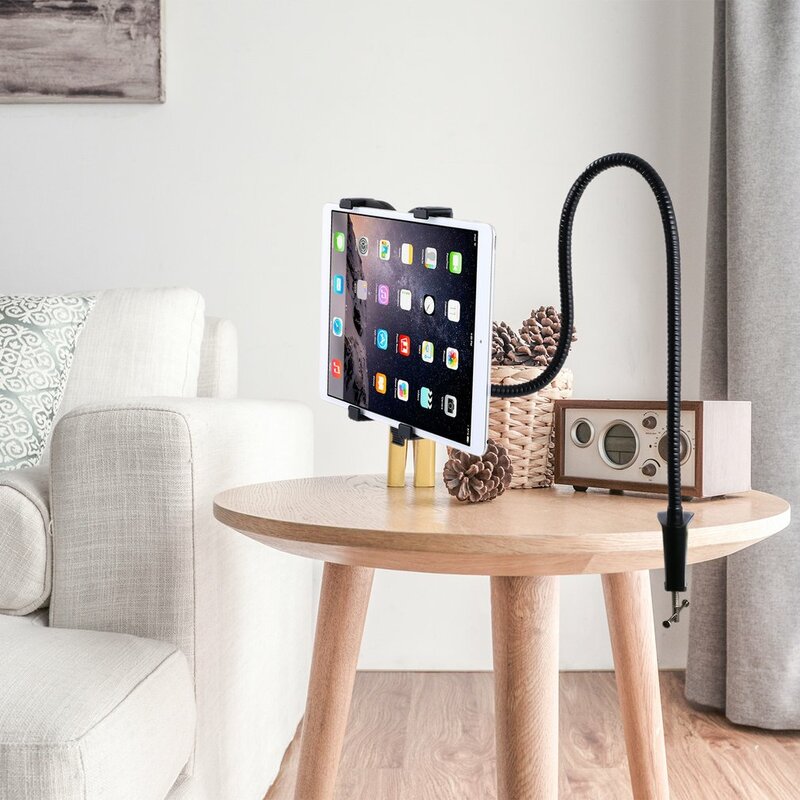 Lazy Bed Desk Stand Holder, Braço Longo Universal, Suporte Clip para Telefone Móvel, Montagem para iPad 2, 3, 4, Ar, Mini Tablet, 360