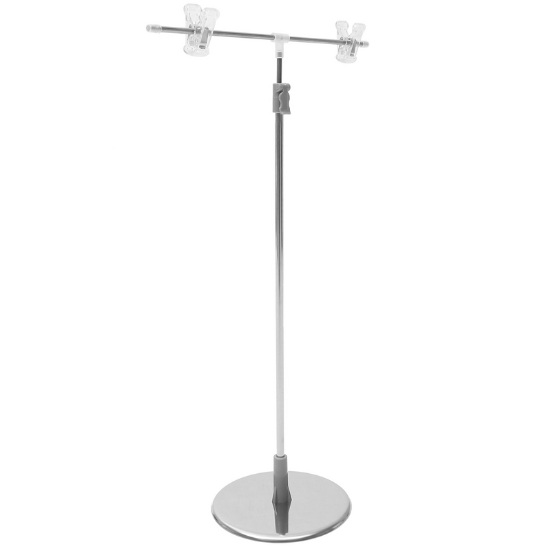 Sticker Display Stand Sign The Poster Holder Advertising Banner Stainless Steel Welcome to Our Wedding Adjustable Stands