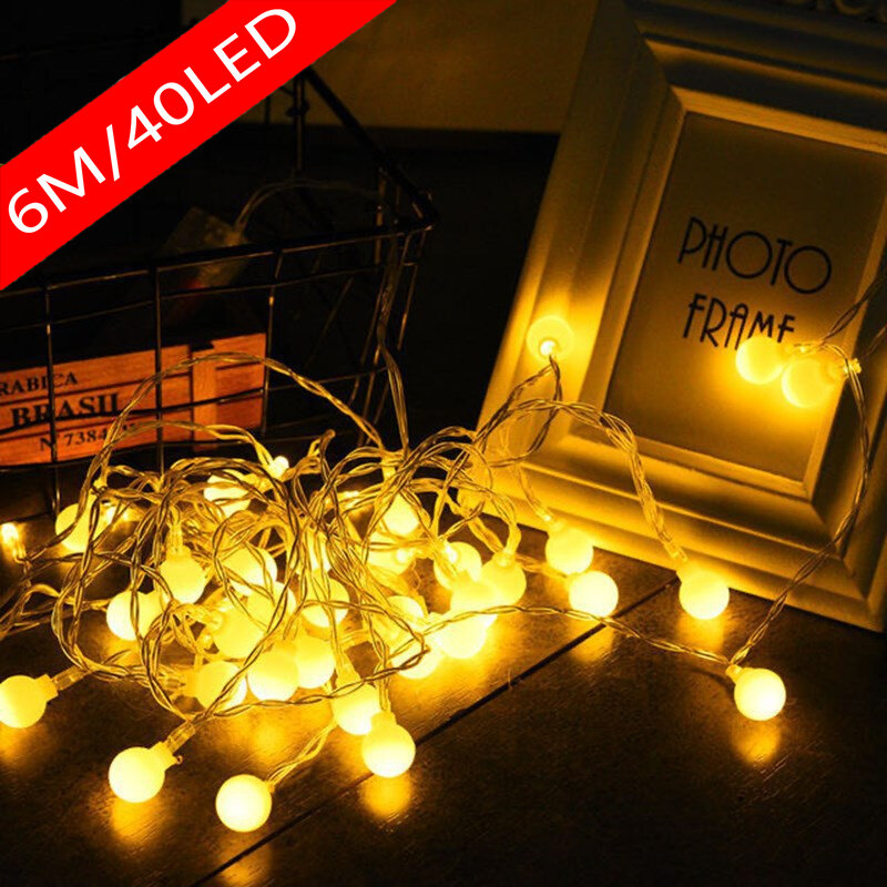 10M 80Led Fairy Lights USB Outdoor Street Garland Christmas/New Year Xmas Festoon LED Lights String For Home Decoration