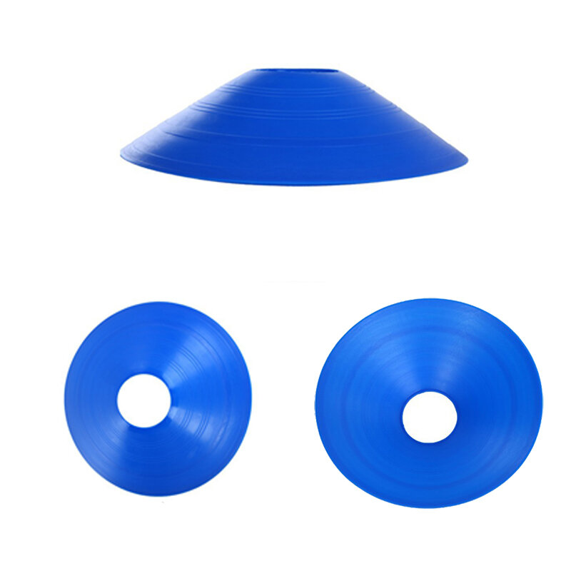 Set di coni da calcio da 10 pezzi attrezzatura da allenamento per il calcio per Kid Pro Disc Cones Agility Exercise ostacoli per evitare accessori sportivi