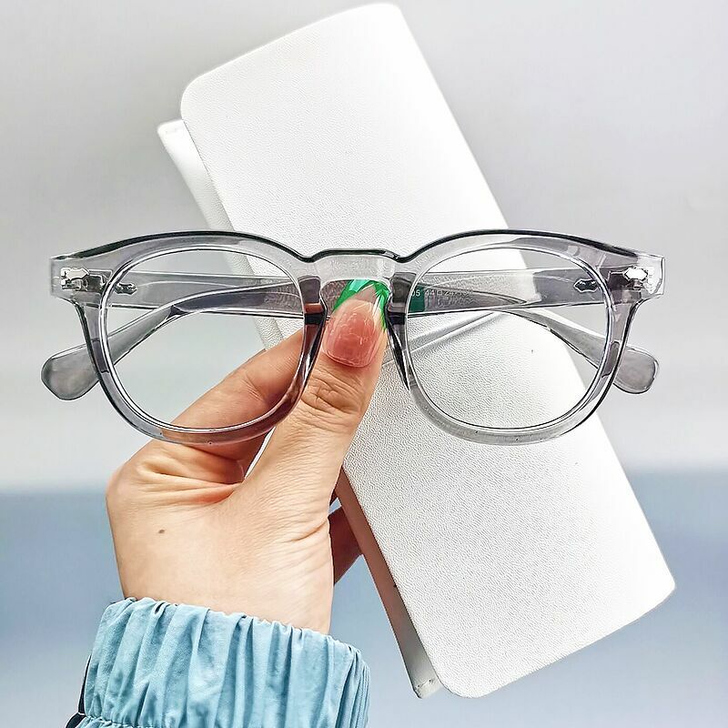 2023 Nieuwe Anti Blauw Licht Blokkerende Bril Vintage Computerbril Heren Gaming Bijziendheid Optisch Spektakel Bril Montuur