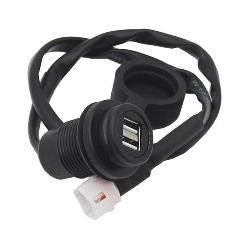 Geändert Zubehör Dual-USB Ladegerät-Stecker Adapter für MT-09 SP-MT07 XSR700 XSR900 Tracer-USB Lade Dropship