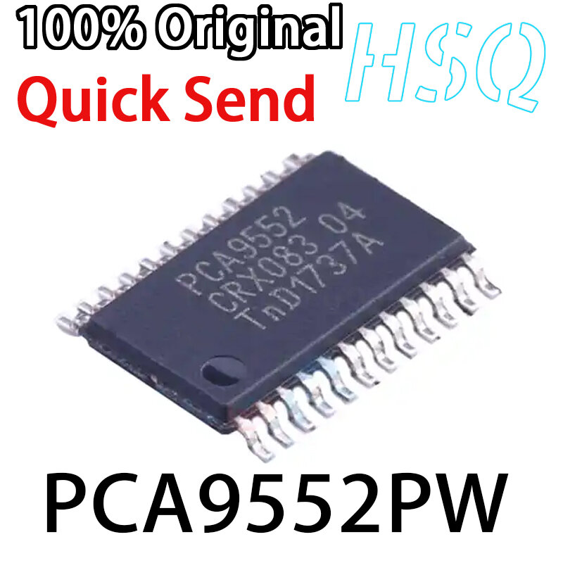 1 szt. Chip PCA9552PW z TSSOP-24 ekranem drukowany sterownik LED PCA9552 nowy i oryginalny