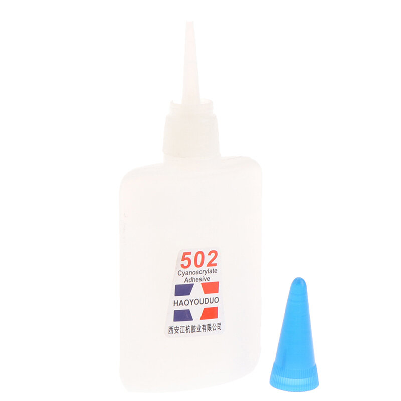 50G Quick-drying Super Glue 502 Instant Strong Adhesive Toys Crafts Shoes Paper Wood Plastic Fast Repairing Glue Universal