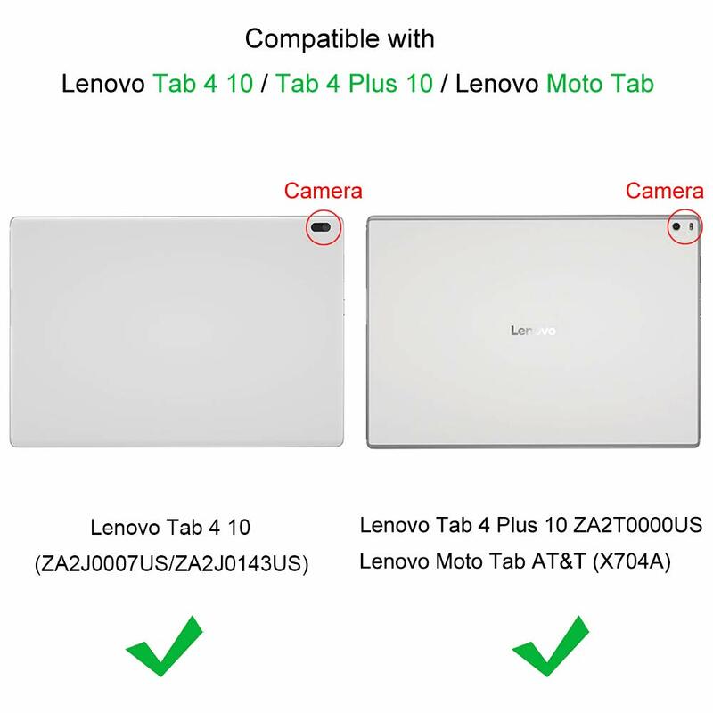 Case for  Lenovo TAB 4 10 TB-X304F TB-X304N TB-X304L Slim Retro Folding Stand PU Leather Smart Cover for Lenovo TAB 4 Plus Funda