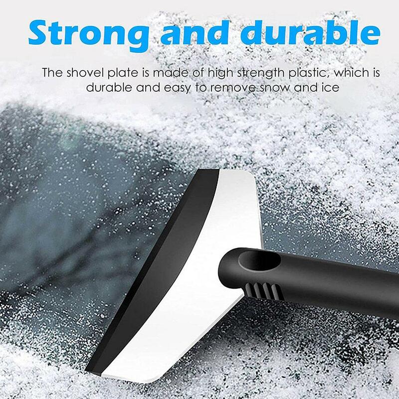 Universal Multifunction Car Snow Shovel Winter Windshield Tools Ice Accessories Glass Auto Scraper Snow Tool Defrosting Rem J3M4