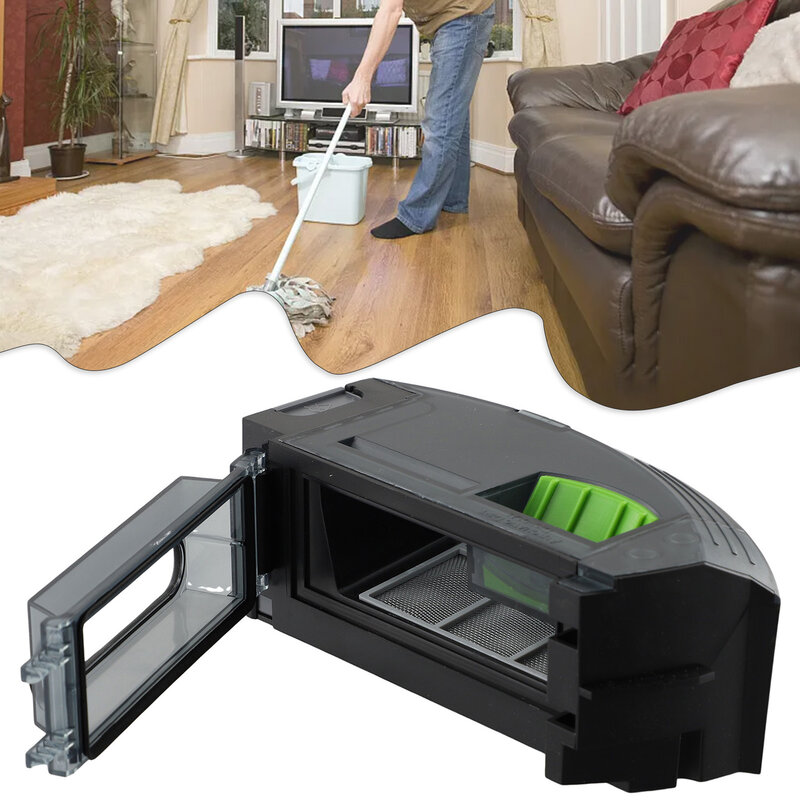 1pcs Dirt Bin For Roomba I1 I3 I4 I6 I7+ I7 I8 J7+ With Dirt Disposal 20*11CM Household Appliances Vacuum Cleaner Accessories