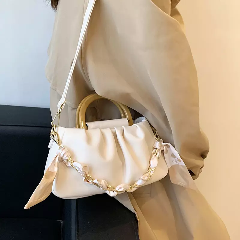 حقيبة كروس متعددة الاستخدامات بكتف واحد للنساء ، عصرية وعصرية ، بسعة كبيرة ، حقيبة يد بسيطة ، بجودة عالية